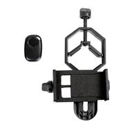 Celestron 81037 Universal Digiscoping and Astroimaging Smartphone Adapter DX Kit with Bluetooth Remote - Connects Your Smartphone Camera to an Eyepiece to Capture Images and Video, Black