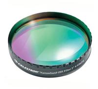 Celestron 93624 Narrowband Oxygen III Filtro de 2" - Aísla líneas oxígeno emitidas por nebulosas planetarias/emisión, Elimina Halos de Colores no Naturales Que rodean Estrellas Brillantes, Negro