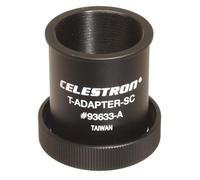 Celestron 93633-A SLR o DSLR: adaptador T (C5, 6, 8, 9,25, 11, 14), negro