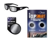 Celestron EclipSmart kit 3 piezas, observe y capture eclipses solares. Gafas solares, filtro para cámara y libro eclipses. Filtros conformes con norma internacional para observación directa del sol