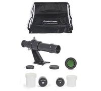 Celestron Juego de accesorios para el FirstScope 76 incl. ocular de 6 mm (50x) y 12,5 mm (24x) de 1 pulgada, filtro lunar, visor 5x24 y bolsa de abanico
