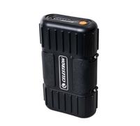Celestron 18763 PowerTank Lithium LT Bloque alimentación para batería de telescopio - Fuente alimentación portátil Recargable 12 V, telescopios computerizados, 8 Horas / 73,3 WH y 1 Puerto USB, Negro