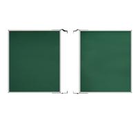 celexon Alas de pizarra verde de alta calidad para pantallas de 75 pulgadas: para trazar líneas