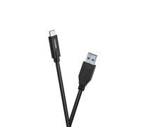 celexon Cable USB-C a USB-A - USB 3.1 Gen2, 1.0m, negro