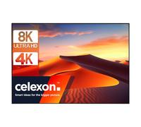 celexon Dynamic Slate ALR- Home-Cinema Pantalla de Cine en casa, de Marco con Tela de Alto Contraste - 244 x 137cm - 16:9 - Ganancia 0.8-110" Pulgadas