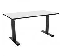 celexon escritorio eléctrico de altura regulable Profesional eAdjust-58123-en negro, incl. tablero HPL 125 x 75 cm