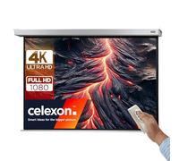 celexon eléctrica Cine en casa- y Negocios -Motor-proyector-Pantalla Incl. Caja de Control y Mando a Distancia Motor Professional Plus -160 x 120 cm - 4:3