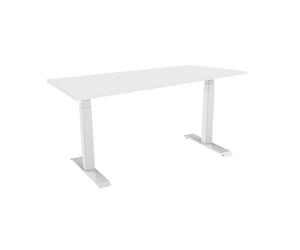 celexon escritorio eléctrico regulable en altura Profesional eAdjust-58123 - blanco, incl. tablero 125 x 75 cm