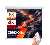 celexon HomeCinema Motorleinwand Tension 298 x 168 cm 135 - Dynamic Slate ALR