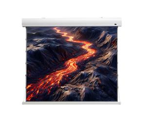 celexon HomeCinema Pantalla motorizada Tensionada alto contraste 221 x 124 cm, 100" - Dynamic Slate ALR