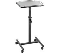 celexon Mesa de proyección Altura de la Mesa del proyector Ajustable con una Huella inclinable PT2000B - 80-125 cm - Negro