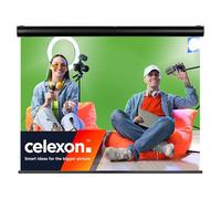 celexon Motor Chroma Key Pantalla Verde 300 x 225 cm - Fondo Grande Ideal para contenidos de vídeo, formación Online o reuniones con Webcam - 150" Pulgadas