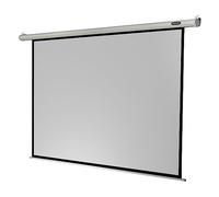 celexon pantalla motorizada para HomeCinema y presentaciones- proyector pantalla de pared o de techo eléctrica Motor Economy - 180x135 cm - 4:3