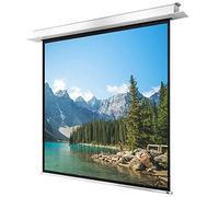 celexon Pantalla para Escuela, proyección, presentación y Cine en casa empotrable motorizada Profesional Plus hasta 4K- 180 x 135 cm - 4:3