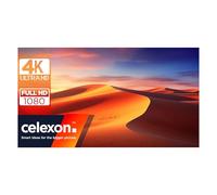 celexon Pantalla Plana y discreta para Cine en Casa y Negocios con Marco de Aluminio Invisible Expert PureWhite - 200x125cm - 16:10