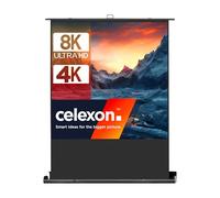 celexon portátil de Negocios y Cine en casa-Pantalla Ultra portátil Plus Professional con articulación de Tijera - 120 x 120 cm - 1:1 - Ganancia 1.2