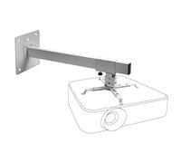 celexon Proyector Soporte de Pared inclinación y Giro MultiCelWM600 - Distancia de Pared de hasta 60 cm - hasta 15 kg - Blanco