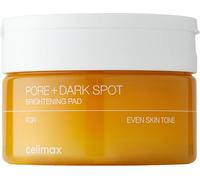 Celimax ji.woo.gae poro+almohadilla de iluminacin de mancha oscura | Exfoliantes almohadillas de pelado para poros agrandados con minimizador de por