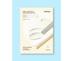 Celimax Mascarilla cremosa iluminadora Pore + Dark Spot Brightening Cream Mask - 20 g * 4 ud