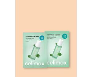 Celimax Mascarilla facial calmante con centella The Real Cica Calming Serum Mask - 27 ml * 10 ud