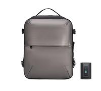 CELIMS Ryanair, Transavia, Volotea, Easyjet y + - Maleta de cabina de 40 x 30 x 20 cm | con Trolley, al vacío AirPlus by Candado TSA | Equipaje cabina | Bolsa de avión para ordenador portátil, gris