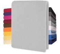 CelinaTex Lucina Sábanas Ajustables algodón 180x200-200x200 cm Gris Plateado