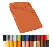 CelinaTex Relax Sábanas Ajustables Cama Boxspring Cama de Agua algodón Elastano 180x200-200x220 cm Terracota