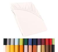 CelinaTex Relax Sábanas Ajustables Cama Boxspring Cama de Agua algodón Elastano 90x200-100x220 cm Blanco