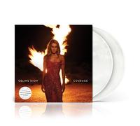 Celine Dion Vinyl Courage (2026) 2 LP Blanco Perla, Vinilo de Color 33 RPM