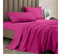 CELINE LINEN Premium 1800 Juego de sαbanas de microfibra de 4 piezas resistente a las arrugas de calidad hotelera - Ropa de cama de lujo ultra su