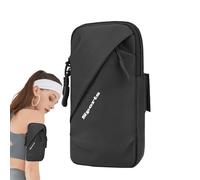Cell Arm Bag, Jogging Exercise Gym Armband & Wrist Pouch, Sports Holder for Running, Fitness, Gym, Cycling, Adjustable Armband Case for Men and Women, Secure Storage
