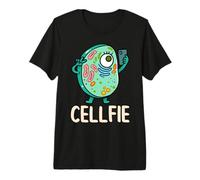Cell Fie Funny Cellfie Selfie Biology Science Teacher Camiseta Premium