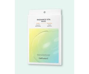 Cell Fusion C Mascarilla facial iluminadora y vitamínica Radiance Vita Mask - 25 ml * 5 ud