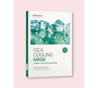 Cell Fusion C Mascarilla facial refrescante con extracto de centella Cica Cooling Mask - 27 g * 5 ud