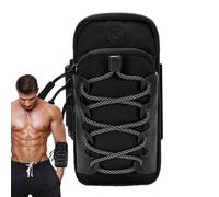Cell Phone Arm Band, Waterproof Running Phone, 7.87x3.54 Inches Holder Adjustable Strap, Sports Armband Pouch for Most Smartphones, Reflective Gym Workout Bag