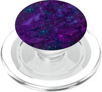 Cell Phone Button Holder Pop out Grip Purple Nebula Galaxy PopSockets PopGrip para MagSafe