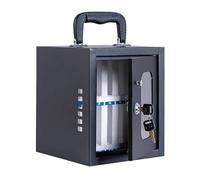 Cell Phone Holder, Classroom Cell Phone Lock Box, Portable Mobile Phone Locker, Wall-Mounted Storage Cabinet With Safety Lock & Handle