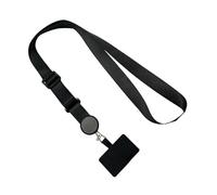 Cell Phone Lanyard Adjustable Nylon Strap, Anti-Lost Removable Phone Case Strap 70x2.5cm, Multifunctional Neck Holder for Mobile Credit Card Wallet Convenience and Security