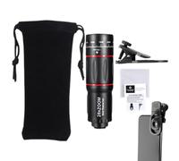 Cell Phone Lens Attachments, Mobile Phone External Camera Zoom Lens, 17.5x3.5x3.5cm/6.89x1.38x1.38 Inches Portable Smart, Cameras Accessories for Concerts, Sports Events, Daily Use