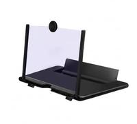 Cell Phone Screen Magnifier,3D HD Foldable Smartphones Amplifier Bracket - Phone Screen Magnifier Projector Holder | For Men Women Boys Girls Youth Teens Movies Videos Party