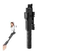 Cell Phone Selfie Stick Tripod, Height Adjustment Travel Tripod, Cell Phone Tripod Stand, Selfie Stick with Handheld Stabilizer, Phone Tripod with Wireless Remote