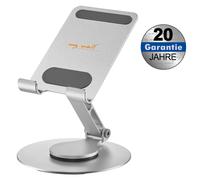 Cell phone & tablet stand for devices ? 10' (25,4 cm), aluminum with