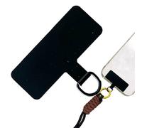 Cell Phone Tether Pad - Secure Phone Strap Support, Thin Cushioned Design Comfortable, Durable Patch + Easy Attachment, TPU Material Long-Lasting, For Mobile Phones & Desk Use