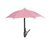 Cell Phone Umbrella - 27cm Anti-Glare Sunlight Cover | Polyester & Silicone Mini Screen Sun Visor Blocker with Clip Attachment For Beach Pool Outdoor Cycling Navigation Video Photo Watching