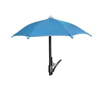 Cell Phone Umbrella - 27cm Anti-Glare Sunlight Cover | Polyester & Silicone Mini Screen Sun Visor Blocker with Clip Attachment For Beach Pool Outdoor Cycling Navigation Video Photo Watching