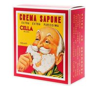 CELLA 1000ml Crema de Afeitar Con Almendras Made IN Italy Da Barba Mandorla