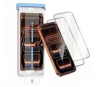 CELLBEE® Para iPhone 17 Pro Max para cristal blindado | The Curved 3D Ultra | 2 unidades con aplicador | 9H + | sin burbujas | transparente