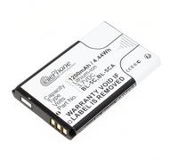 cellePhone batería Li-Ion Compatible con Panasonic KX-TU110 EXB EXC EXV (reemplazado 523450AR)
