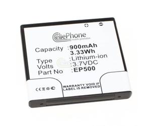 cellePhone batería Li-Ion Compatible con Sony-Ericsson Live/Vivaz (U5i) / Vivaz Pro (U8i) / Xperia X8 (Shakira) / Xperia Mini Pro (reemplazado EP500)