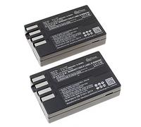 cellePhone batería Li-Ion Compatible with Pentax D-Li109 - Conjunto de 2